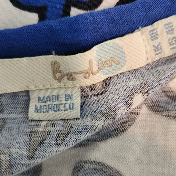 Boden Floral Jersey Knit Dress - Picture 3 of 6